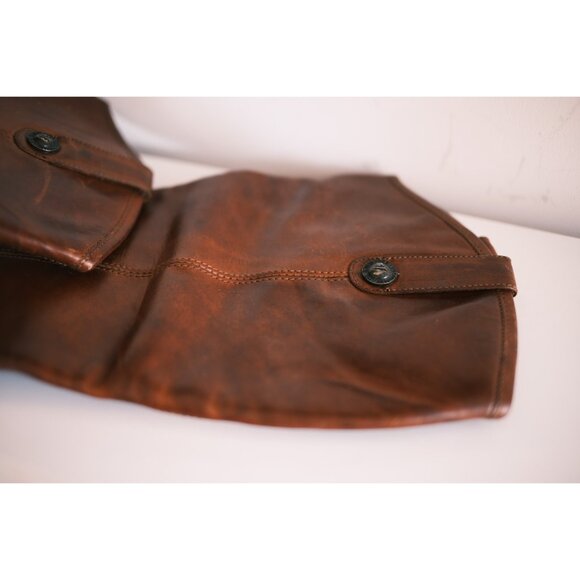 Frye Melissa Button Boot, Cognac, US9.5 - Picture 6 of 9